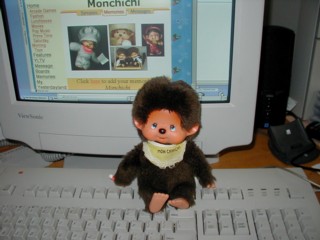 Monchichi Monkey Doll