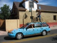 Bug Lady & Bug Car